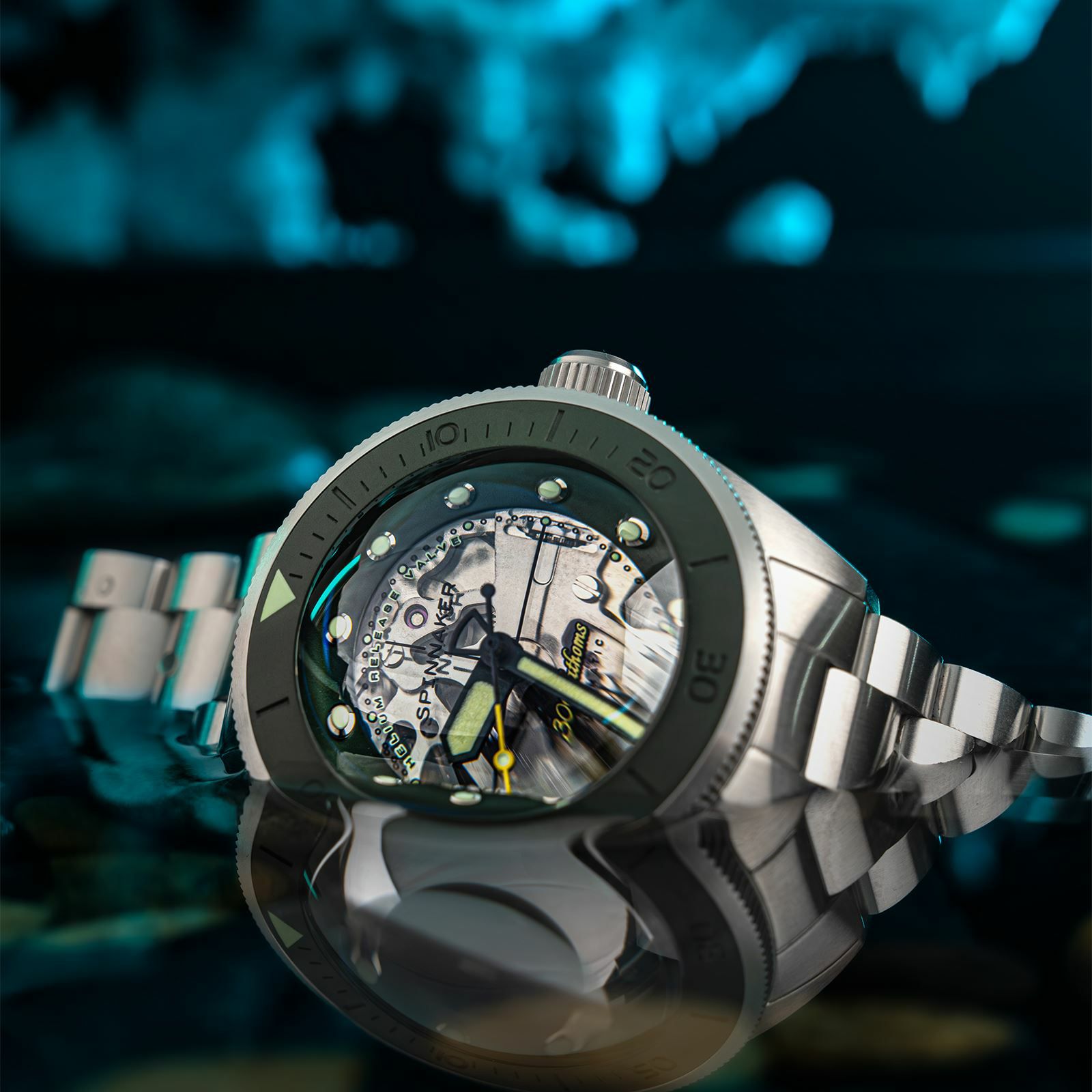 SPINNAKER  PICCARD SKELETON AUTOMATIC スピニカー ピカールスケルトンオートマティック  / SP-5135-22