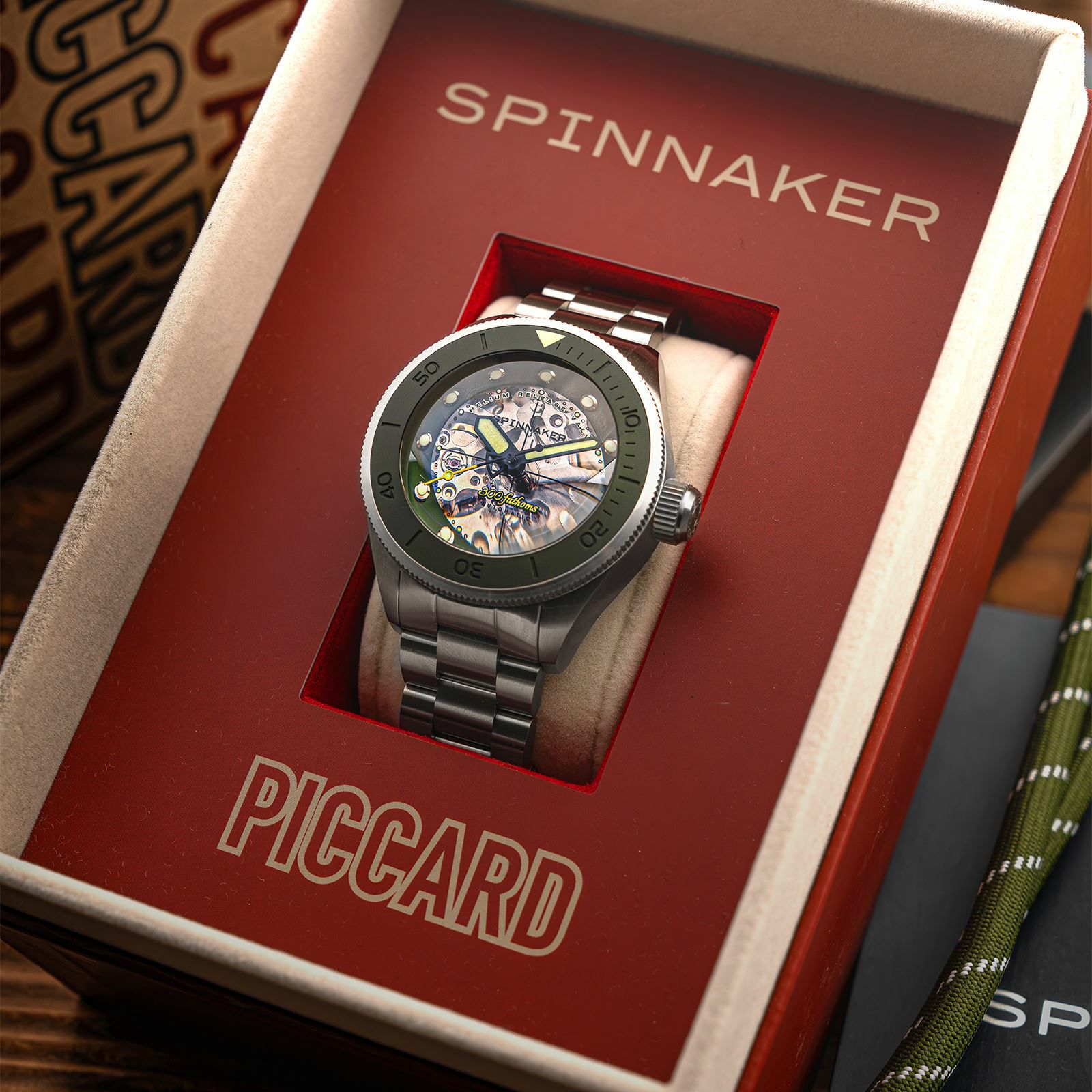 SPINNAKER  PICCARD SKELETON AUTOMATIC スピニカー ピカールスケルトンオートマティック  / SP-5135-22