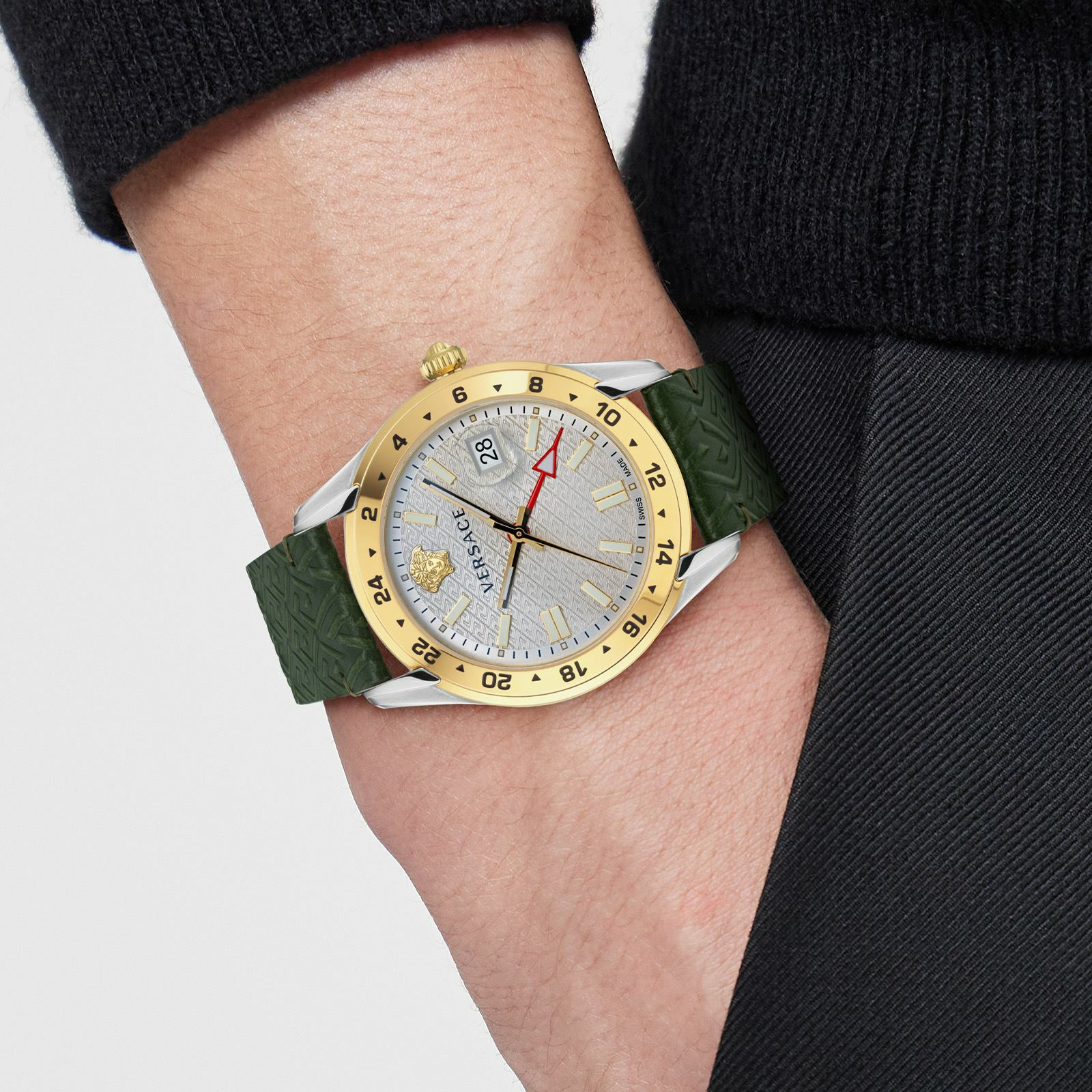Versace  GRECA TIME GMT ヴェルサーチェ グレカタイムGMT  / VE7C00223