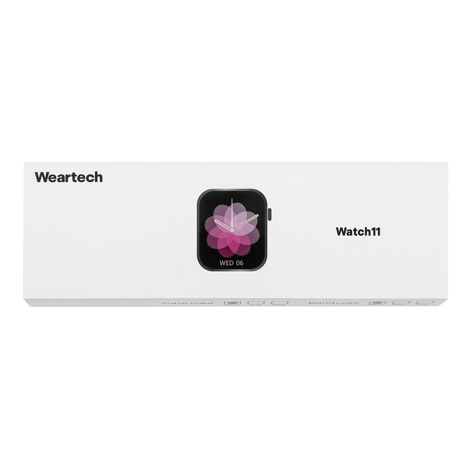Weartech  Watch11 ウェアテック ウォッチ11 スマートウォッチ  / W11-SSBK