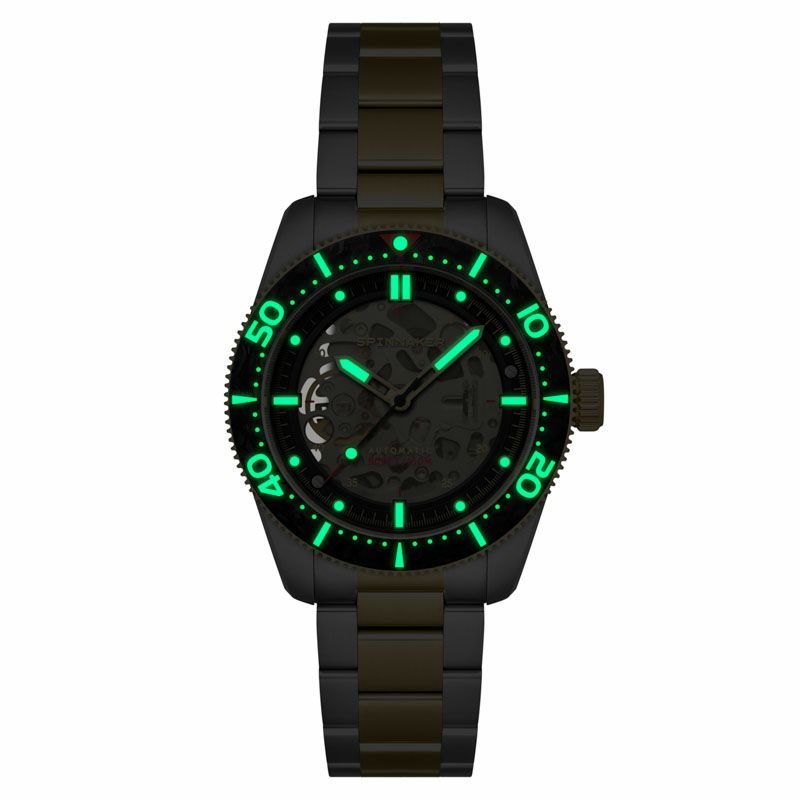 SPINNAKER  CROFT 42 SKELETON AUTOMATIC スピニカー クロフト 42 スケルトン オートマティック / SP-5134-22