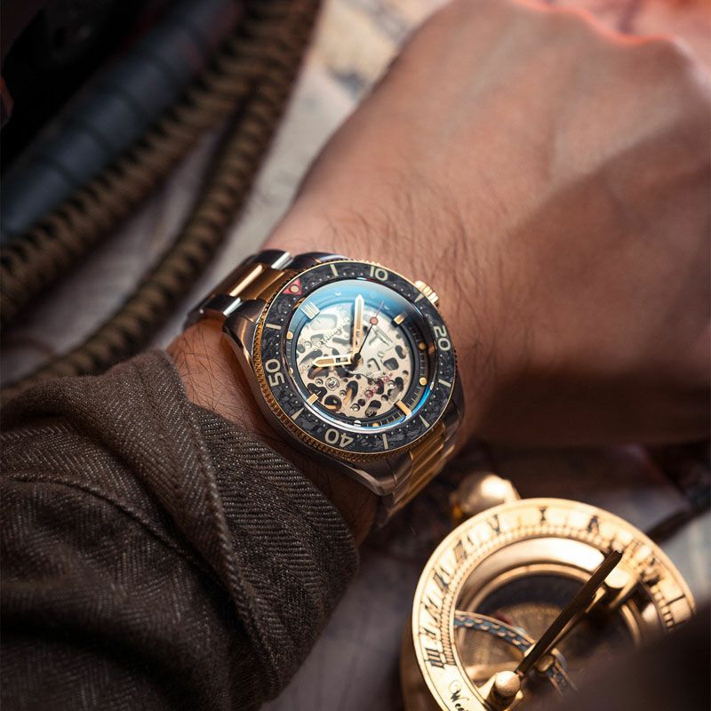 SPINNAKER  CROFT 42 SKELETON AUTOMATIC スピニカー クロフト 42 スケルトン オートマティック / SP-5134-22