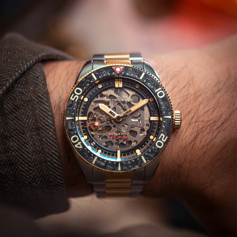 SPINNAKER  CROFT 42 SKELETON AUTOMATIC スピニカー クロフト 42 スケルトン オートマティック / SP-5134-22