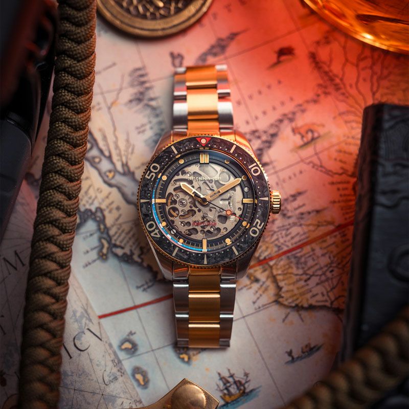 SPINNAKER  CROFT 42 SKELETON AUTOMATIC スピニカー クロフト 42 スケルトン オートマティック / SP-5134-22