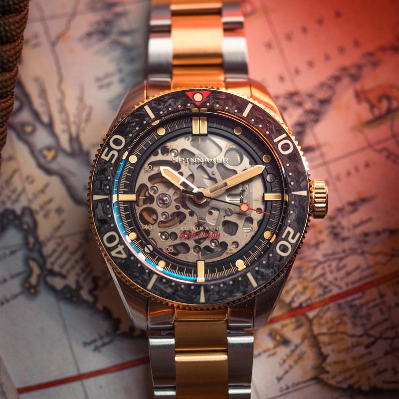 SPINNAKER  CROFT 42 SKELETON AUTOMATIC スピニカー クロフト 42 スケルトン オートマティック / SP-5134-22