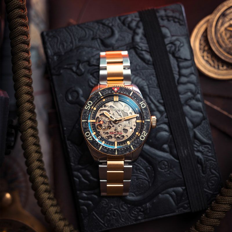 SPINNAKER  CROFT 42 SKELETON AUTOMATIC スピニカー クロフト 42 スケルトン オートマティック / SP-5134-22