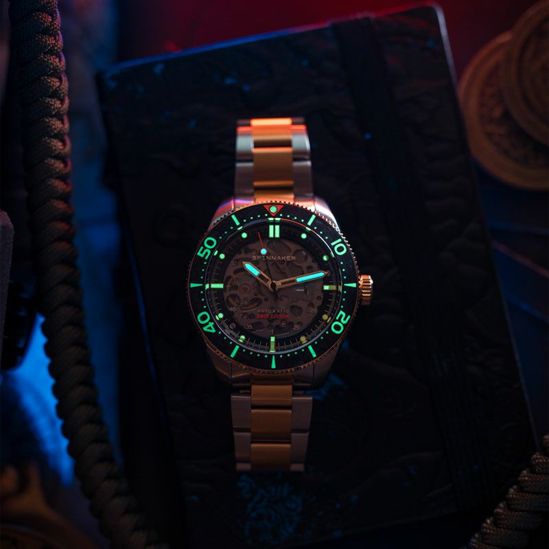 SPINNAKER  CROFT 42 SKELETON AUTOMATIC スピニカー クロフト 42 スケルトン オートマティック / SP-5134-22