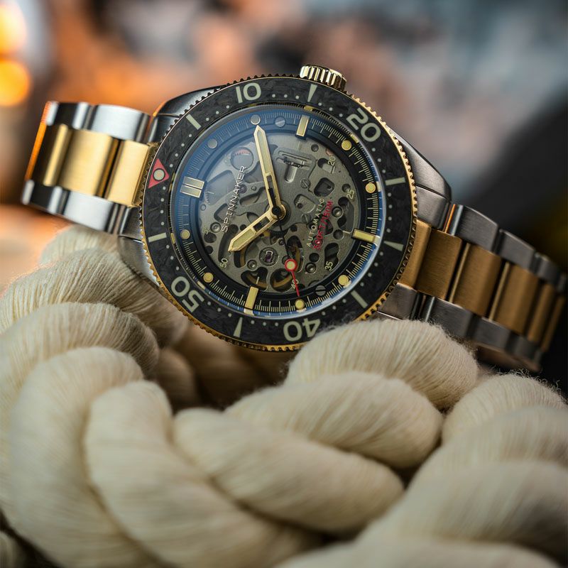 SPINNAKER  CROFT 42 SKELETON AUTOMATIC スピニカー クロフト 42 スケルトン オートマティック / SP-5134-22