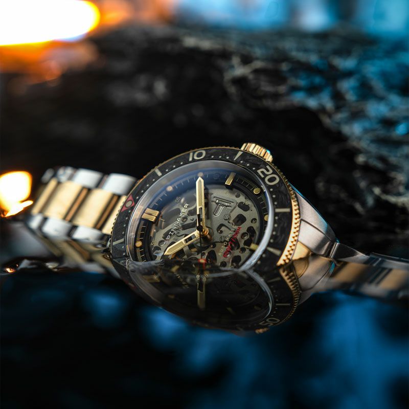 SPINNAKER  CROFT 42 SKELETON AUTOMATIC スピニカー クロフト 42 スケルトン オートマティック / SP-5134-22