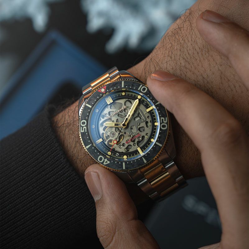 SPINNAKER  CROFT 42 SKELETON AUTOMATIC スピニカー クロフト 42 スケルトン オートマティック / SP-5134-22