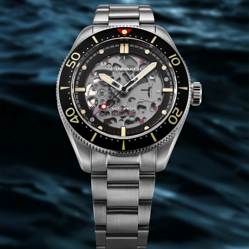 SPINNAKER  CROFT 42 SKELETON AUTOMATIC スピニカー クロフト 42 スケルトン オートマティック / SP-5134-55