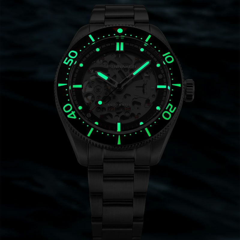 SPINNAKER  CROFT 42 SKELETON AUTOMATIC スピニカー クロフト 42 スケルトン オートマティック / SP-5134-55