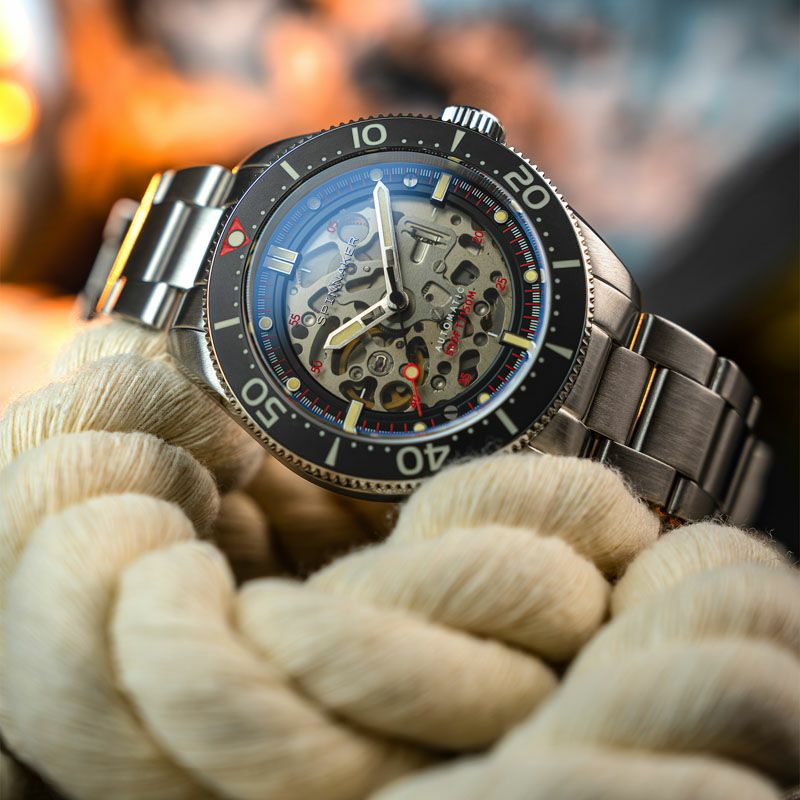 SPINNAKER  CROFT 42 SKELETON AUTOMATIC スピニカー クロフト 42 スケルトン オートマティック / SP-5134-55