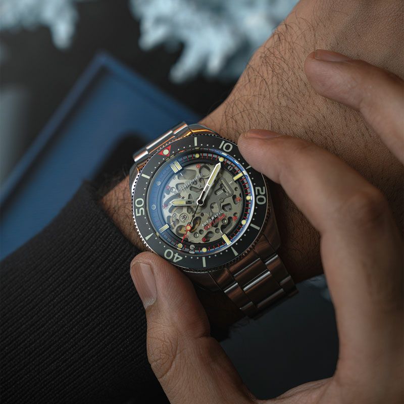 SPINNAKER  CROFT 42 SKELETON AUTOMATIC スピニカー クロフト 42 スケルトン オートマティック / SP-5134-55