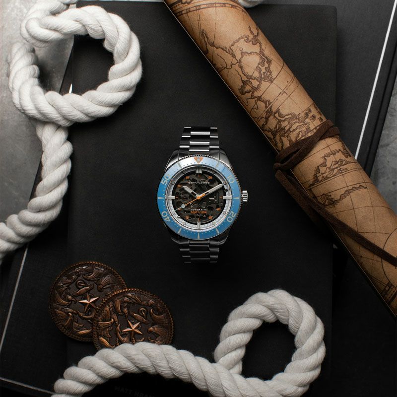 SPINNAKER  CROFT 42 SKELETON AUTOMATIC スピニカー クロフト 42 スケルトン オートマティック / SP-5134-77