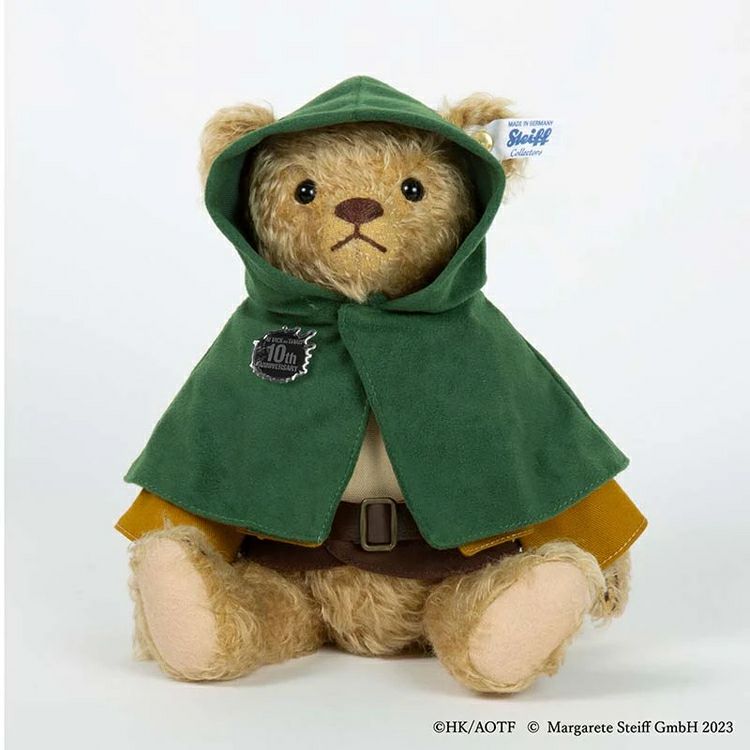 GARRACK 進撃の巨人 ギャラック 『進撃の巨人』10周年記念グッズ 進撃の巨人×シュタイフ エレン・イェーガーテディベア / S001SK