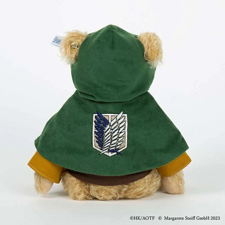 GARRACK 進撃の巨人 ギャラック 『進撃の巨人』10周年記念グッズ 進撃の巨人×シュタイフ エレン・イェーガーテディベア / S001SK