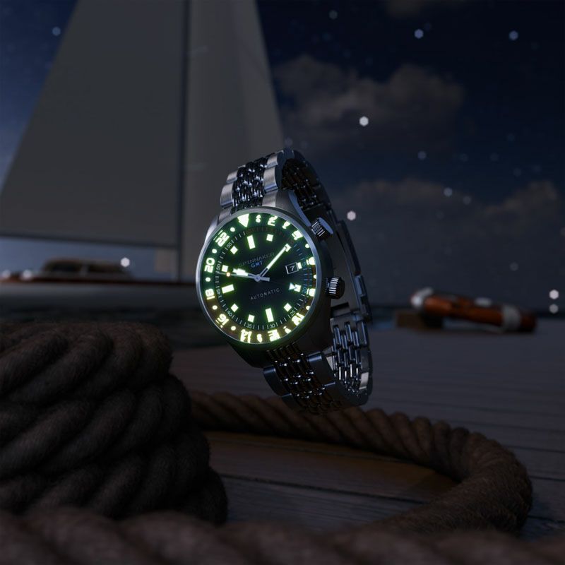 SPINNAKER  BRADNER GMT AUTOMATIC スピニカー ブラッドナー GMT オートマティック / SP-5121-55