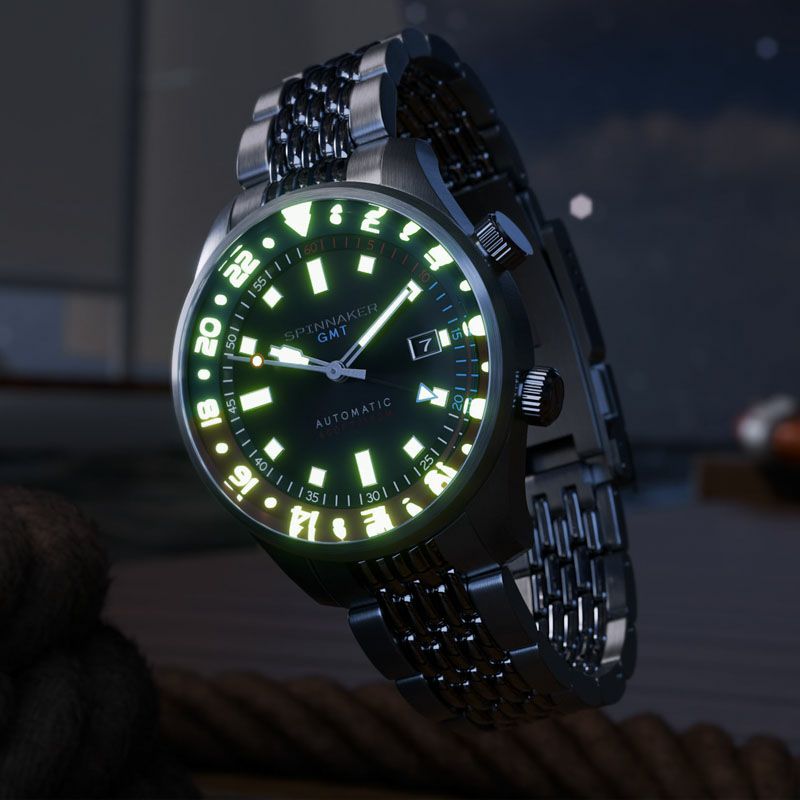 SPINNAKER  BRADNER GMT AUTOMATIC スピニカー ブラッドナー GMT オートマティック / SP-5121-55