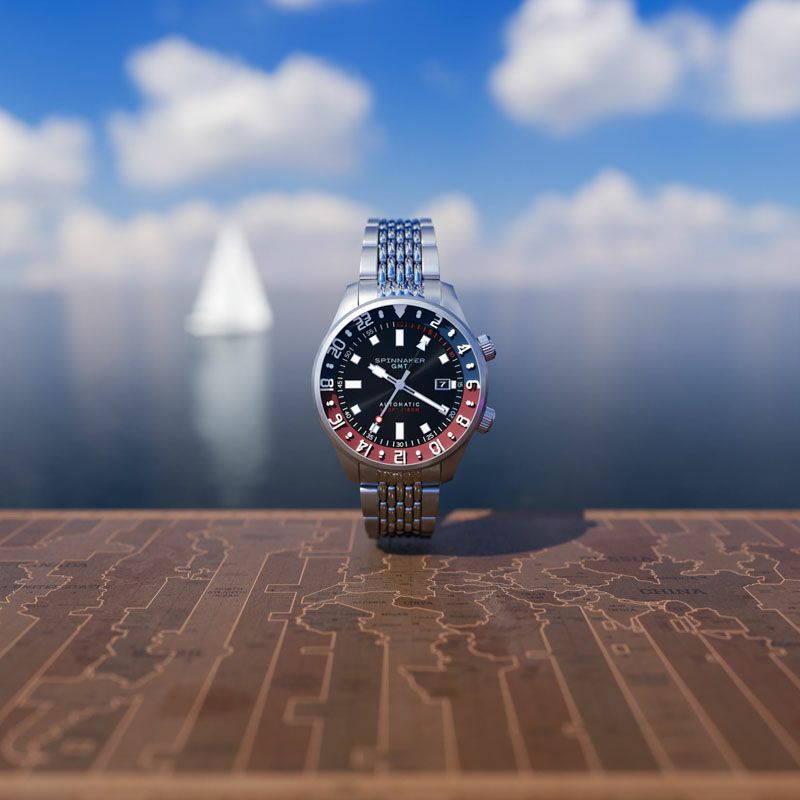 SPINNAKER  BRADNER GMT AUTOMATIC スピニカー ブラッドナー GMT オートマティック / SP-5121-55