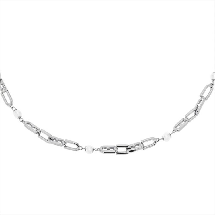 FURLA  FURLA CHAINED LOGO NECKLACE フルラ フルラ チェーン ロゴ ネックレス / FJ0927NTU