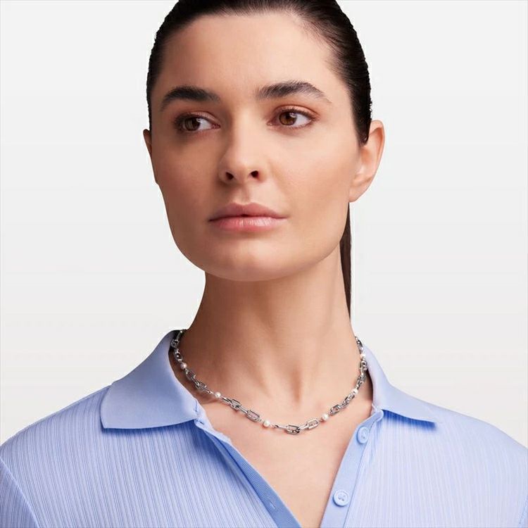 FURLA  FURLA CHAINED LOGO NECKLACE フルラ フルラ チェーン ロゴ ネックレス / FJ0927NTU