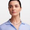 FURLA  FURLA CHAINED LOGO NECKLACE フルラ フルラ チェーン ロゴ ネックレス / FJ0927NTU
