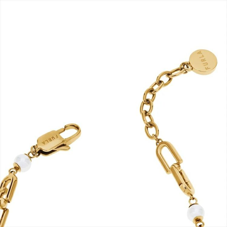 FURLA  FURLA CHAINED LOGO BRACELET フルラ フルラ チェーン ロゴ ブレスレット / FJ0928BTU