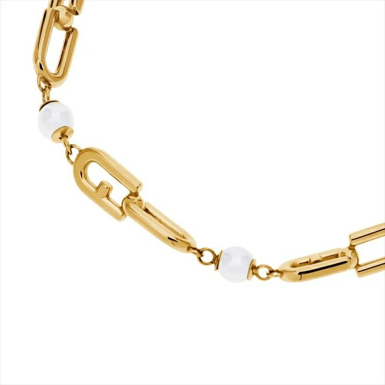 FURLA  FURLA CHAINED LOGO BRACELET フルラ フルラ チェーン ロゴ ブレスレット / FJ0928BTU