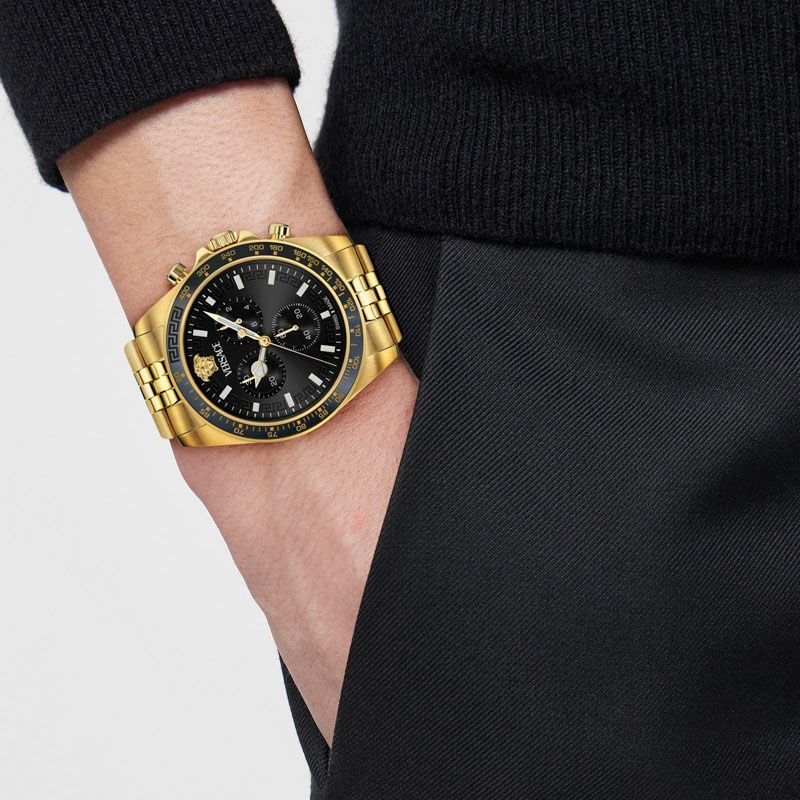 Versace  GRECA CHRONO WAVE ヴェルサーチェ グレカクロノウェーブ / VE0H00525