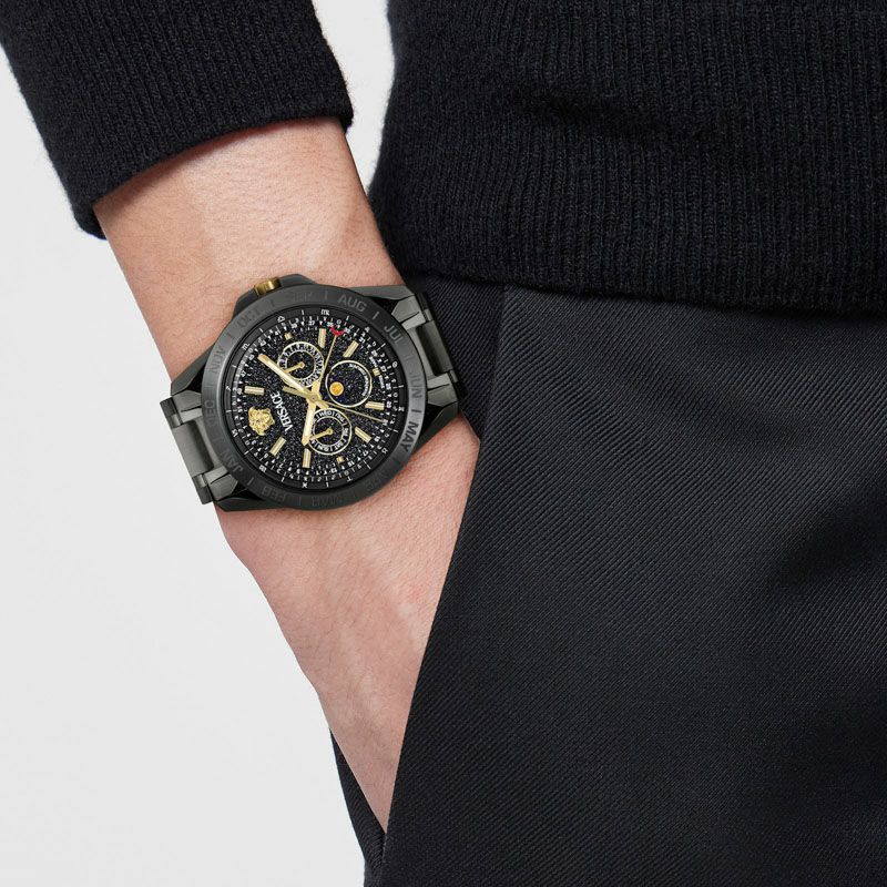 Versace  V-GALAXY MOONPHASE ヴェルサーチェ ヴィギャラクシームーンフェイズ / VE0K00525