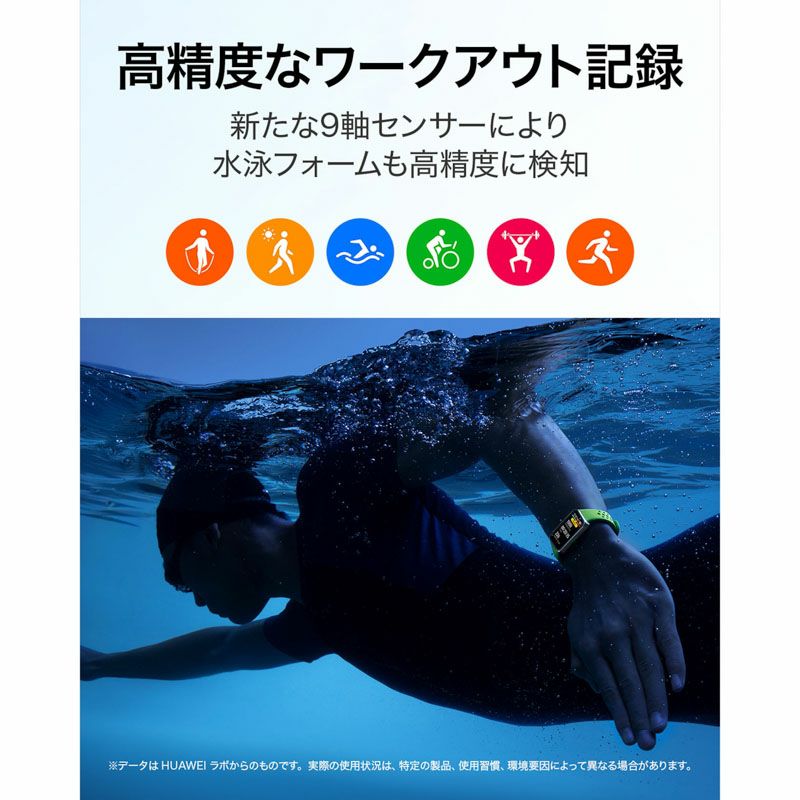 HUAWEI  Band 10 ファーウェイ バンド 10 / NOR-B29-BLU