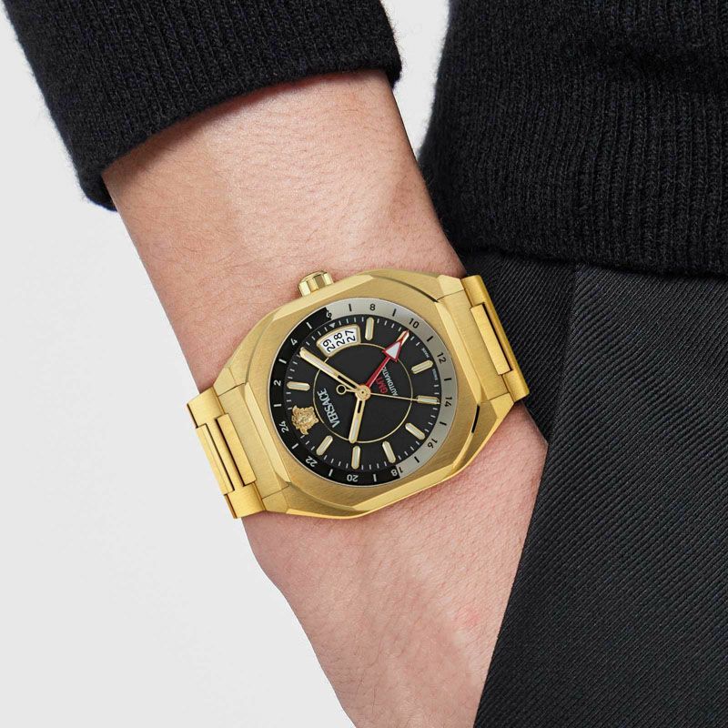 Versace  V-CONTEMPO GMT ヴェルサーチェ ヴイ　コンテンポ　ジーエムティー / VE0I00425