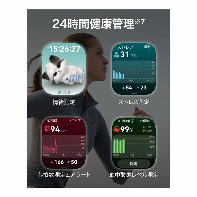 HUAWEI  WATCH FIT 4 Pro ファーウェイ ウォッチ FIT 4 プロ / SYA-B29-GRE