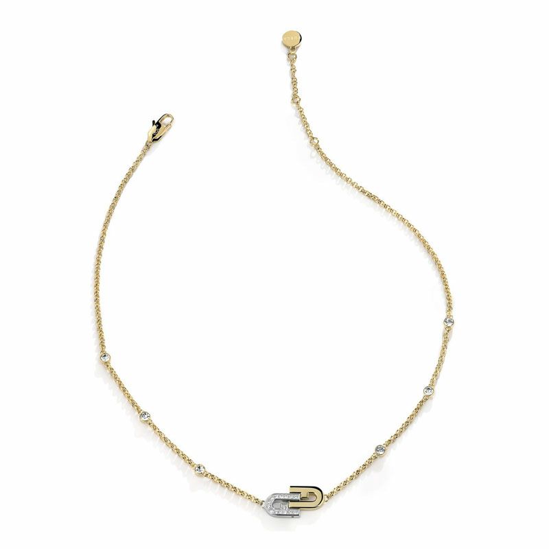 FURLA ARCH DOUBLE NECKLACE フルラ フルラ アーチ ダブル ネックレス / FJ0128NTU