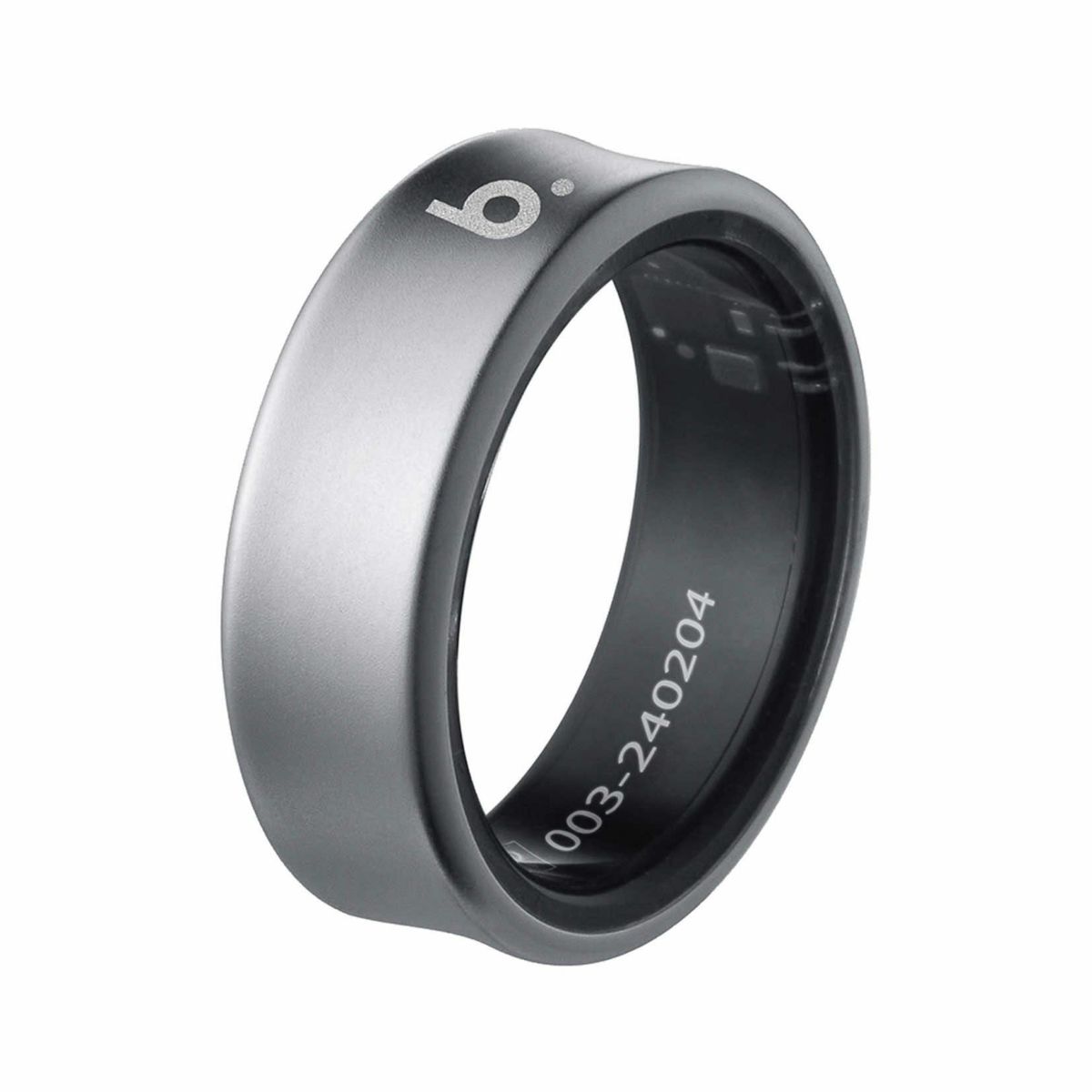 b.ring (サイズ9) ブリング スマートリング チタン シルバー / B094TNSVRNG