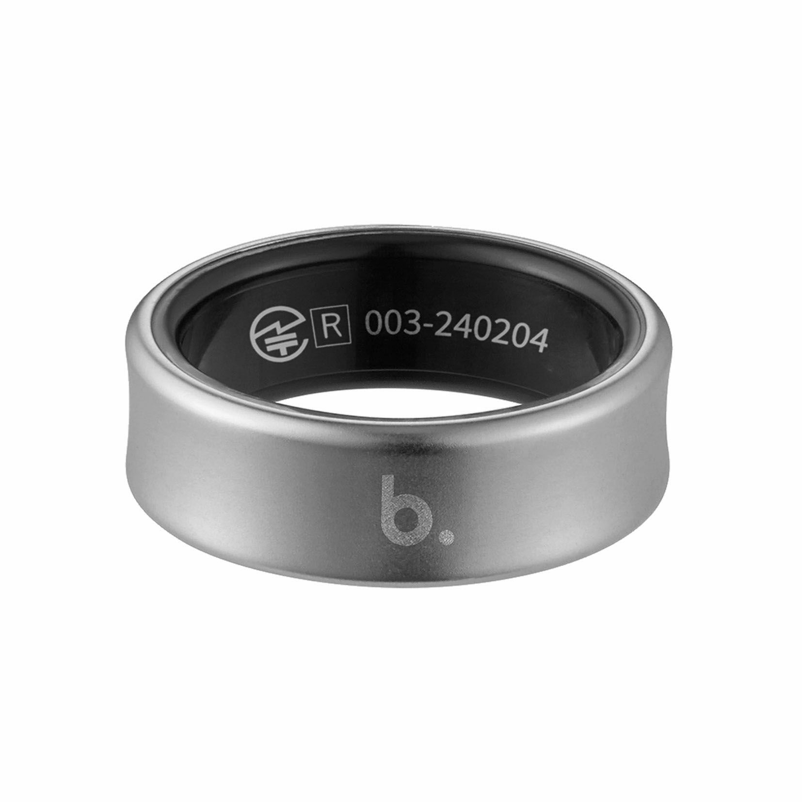b.ring (サイズ10) ブリング スマートリング チタン シルバー / B104TNSVRNG