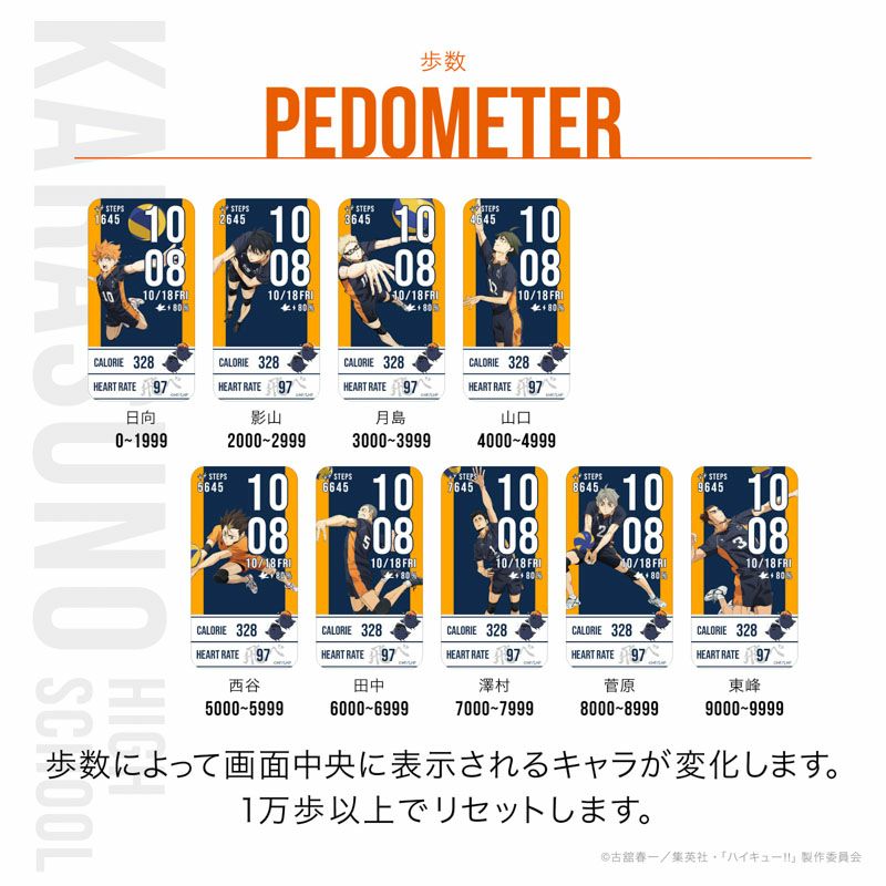 GARRACK ハイキュー!! ギャラック ハイキュー!! 烏野高校モデル / HUC-HK-BD10-K