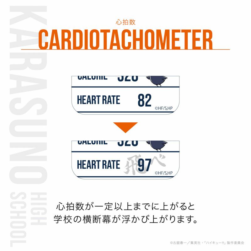 GARRACK ハイキュー!! ギャラック ハイキュー!! 烏野高校モデル / HUC-HK-BD10-K