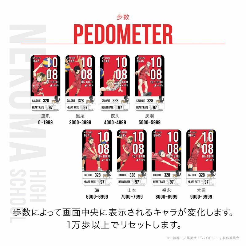 GARRACK ハイキュー!! ギャラック ハイキュー!! 音駒高校モデル / HUC-HK-BD10-N