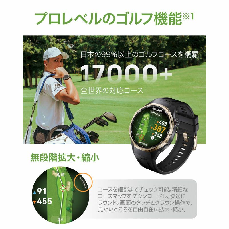HUAWEI WATCH GT6 Pro 本間コラボ ファーウェイ ウォッチ GT6 プロ 本間コラボ / ATM-B29-HM
