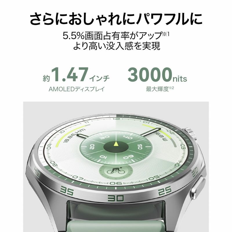 HUAWEI WATCH GT6 ファーウェイ ウォッチ GT6 / KSU-B19-BK