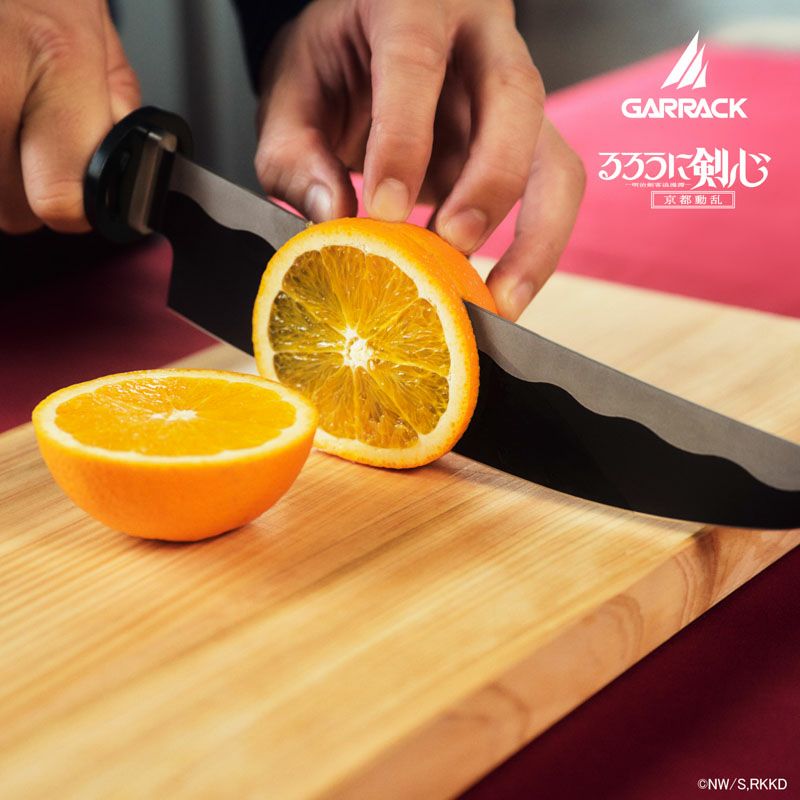 GARRACK るろうに剣心 ギャラック るろうに剣心×関市の包丁 逆刃刀包丁 牛刀 / NIN-GT-RK-ST※商品お届けは10月末～11月上旬予定