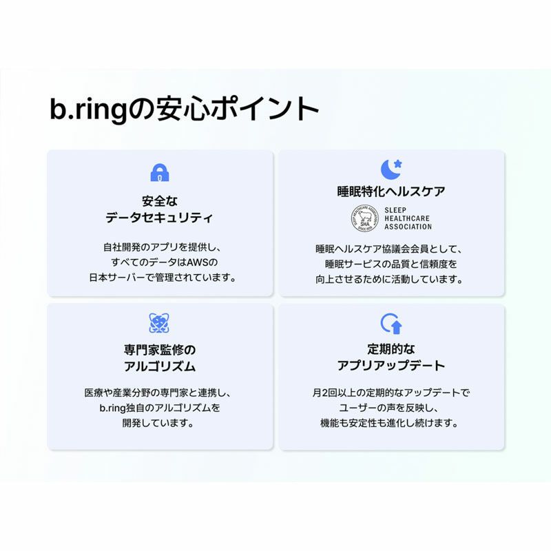 b.ring (サイズ8)ブリング スマートリング G2モデル チタン ブラック  / B085TNBK2