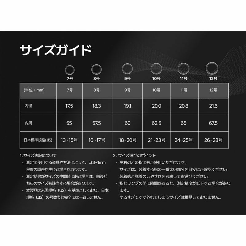 b.ring (サイズ7)ブリング スマートリング Proモデル チタン ブラック  / BP075TNBK1