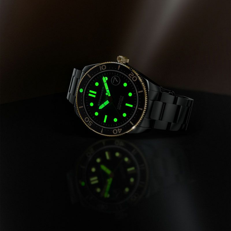 SPINNAKER CROFT-MID BLACK＆GOLD COLLECTION スピニカー クロフトミドル ブラック&ゴールド コレクション / SP-5100-33